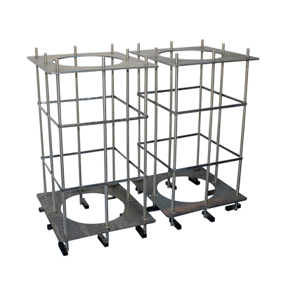 Cage au sol personnalisable pour la protection contre les projecteurs extérieurs