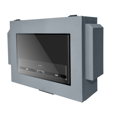 Boîte imperméable à l'eau pour projecteur extérieur en tôle galvanisée avec taille extérieure personnalisable