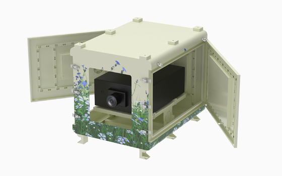 Projecteur extérieur de climatisation avec couleur personnalisable